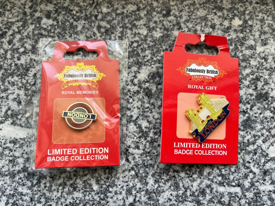 Pins Londres London - novos e embalados