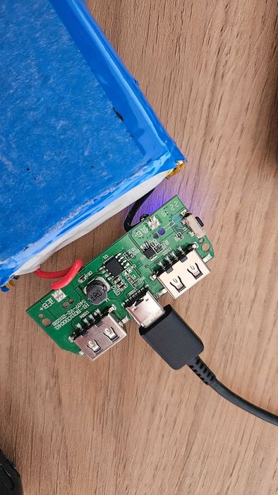 Powerbank avariado o carregamento