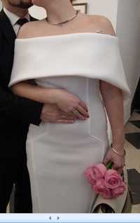 Elegancka sukienka-  idealna na  ślub cywilny