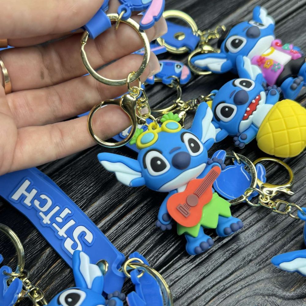 ‼️ХІТ‼️Стіч Лабубу плюшева іграшка-брелок, сюрприз Stitch. Disney.