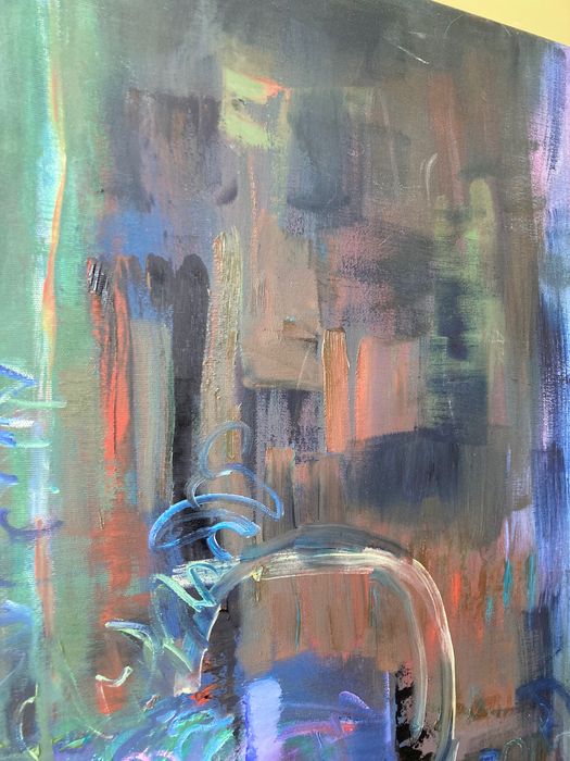 Obraz olejny abstrakcja