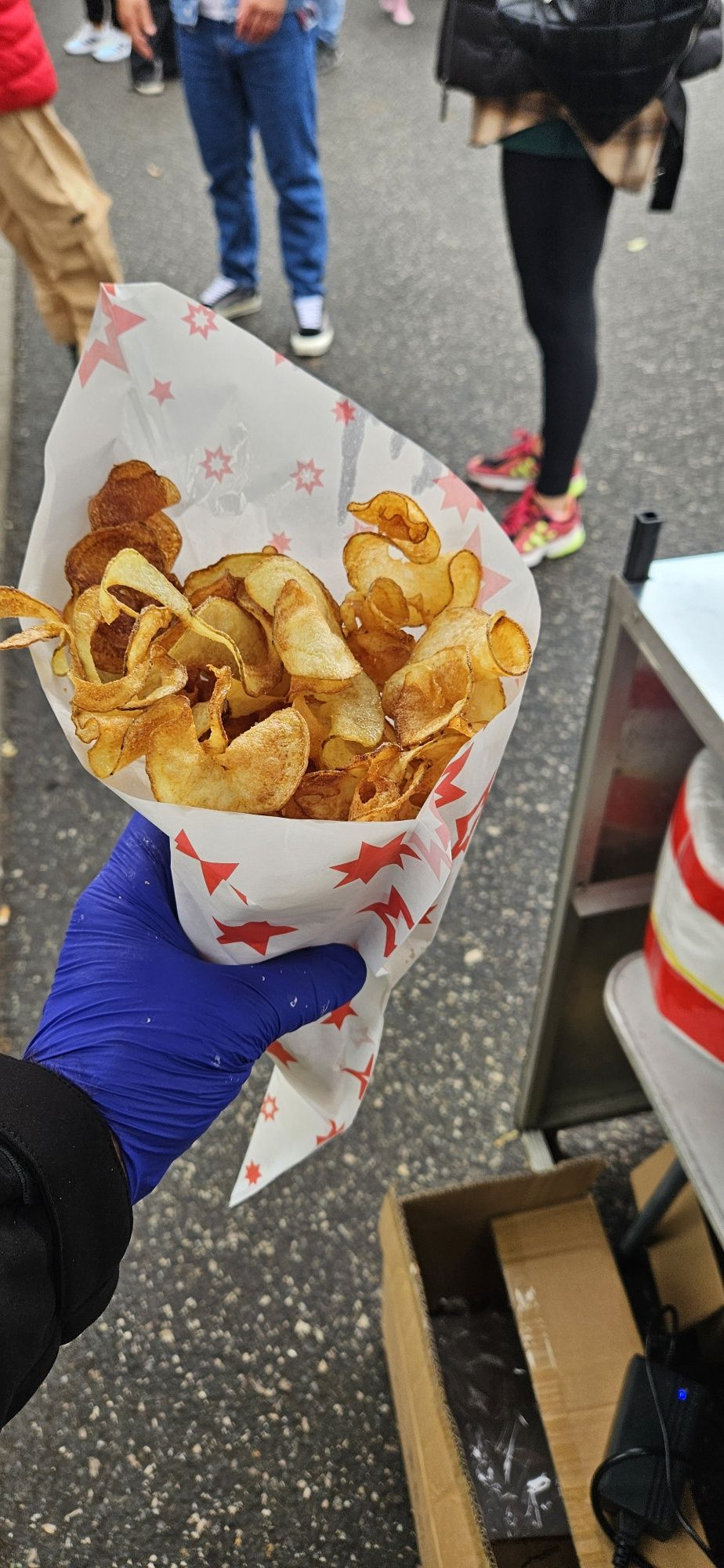 Wózek gastro zakręcony ziemniak itp + krajalnica