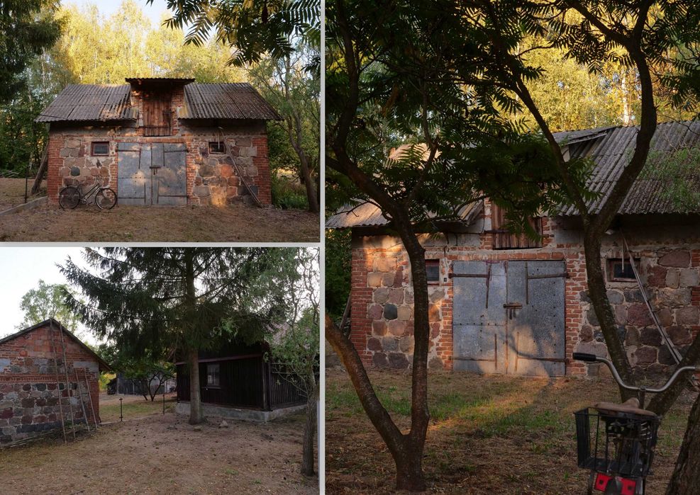 Wiejski dom na skraju wsi