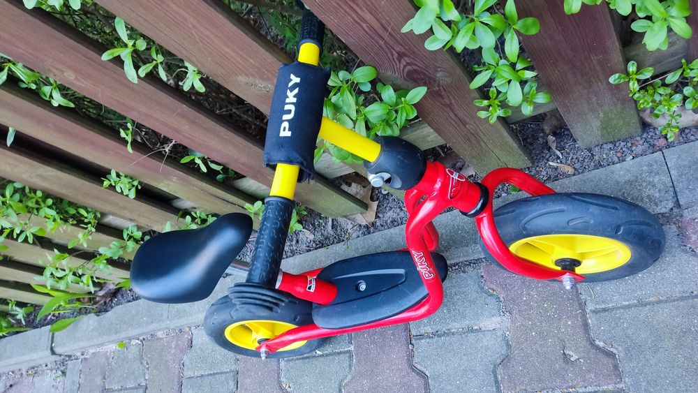 Rowerek biegowy Puky czerwony