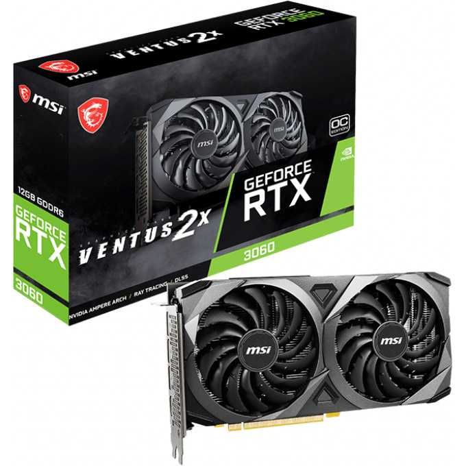 Відеокарта MSI GeForce RTX 3060 Ventus 2X 12G OC