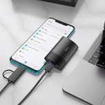 Внешний накопитель HOCO PSSD Mobile SSD UD12 256GB OTG USB + Type-C