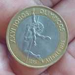Moeda 200 Esc jogos olímpicos 1996