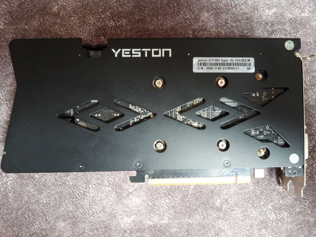 Видеокарта Yeston GTX 1660 Super