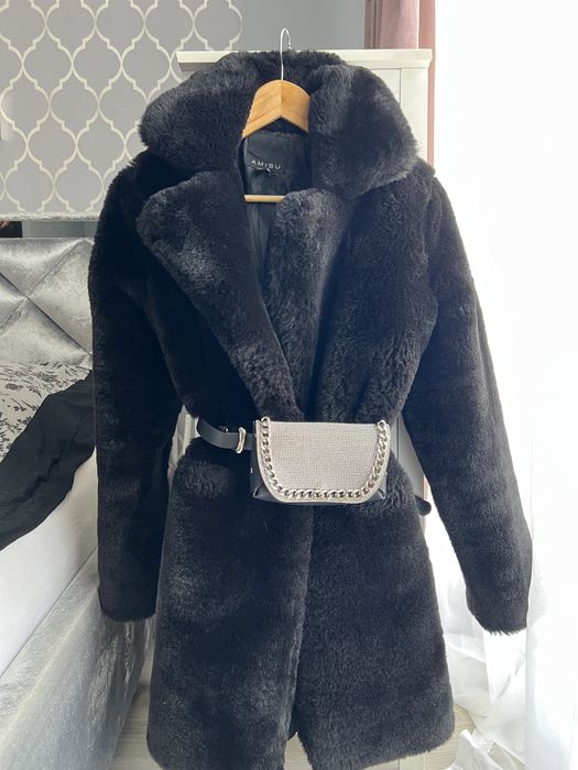 Amisu płaszcz zimowy S