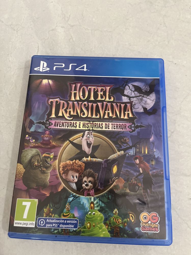 Jogo hotel transilvania aventuras e histórias de terros (versão ps4).