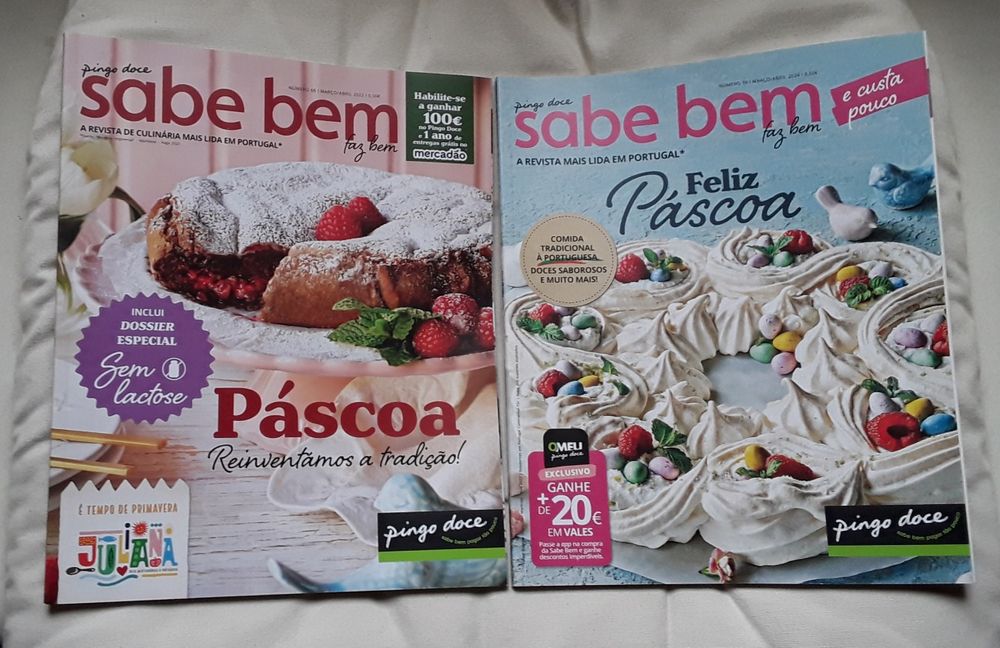 Revistas Sabe Bem Pingo Doce, Especial Páscoa (2019, 2020, 2021, 2022,