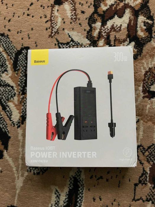 Автомобільний інвертор Baseus IGBT 300W 220V EU