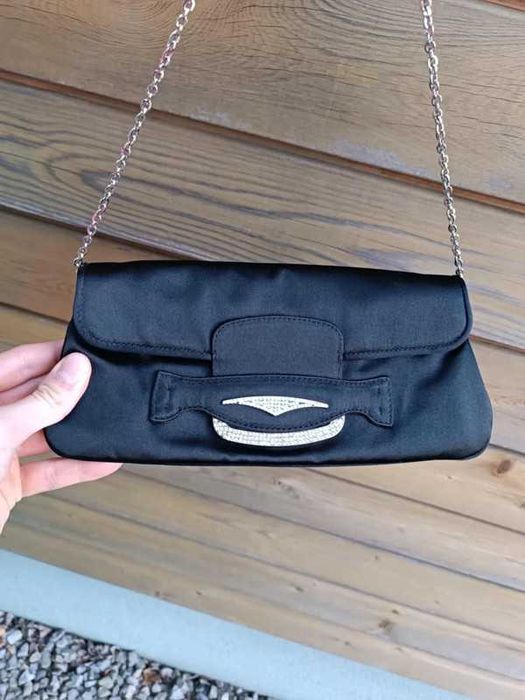 Oryginalna satynowa torebka Tod’s