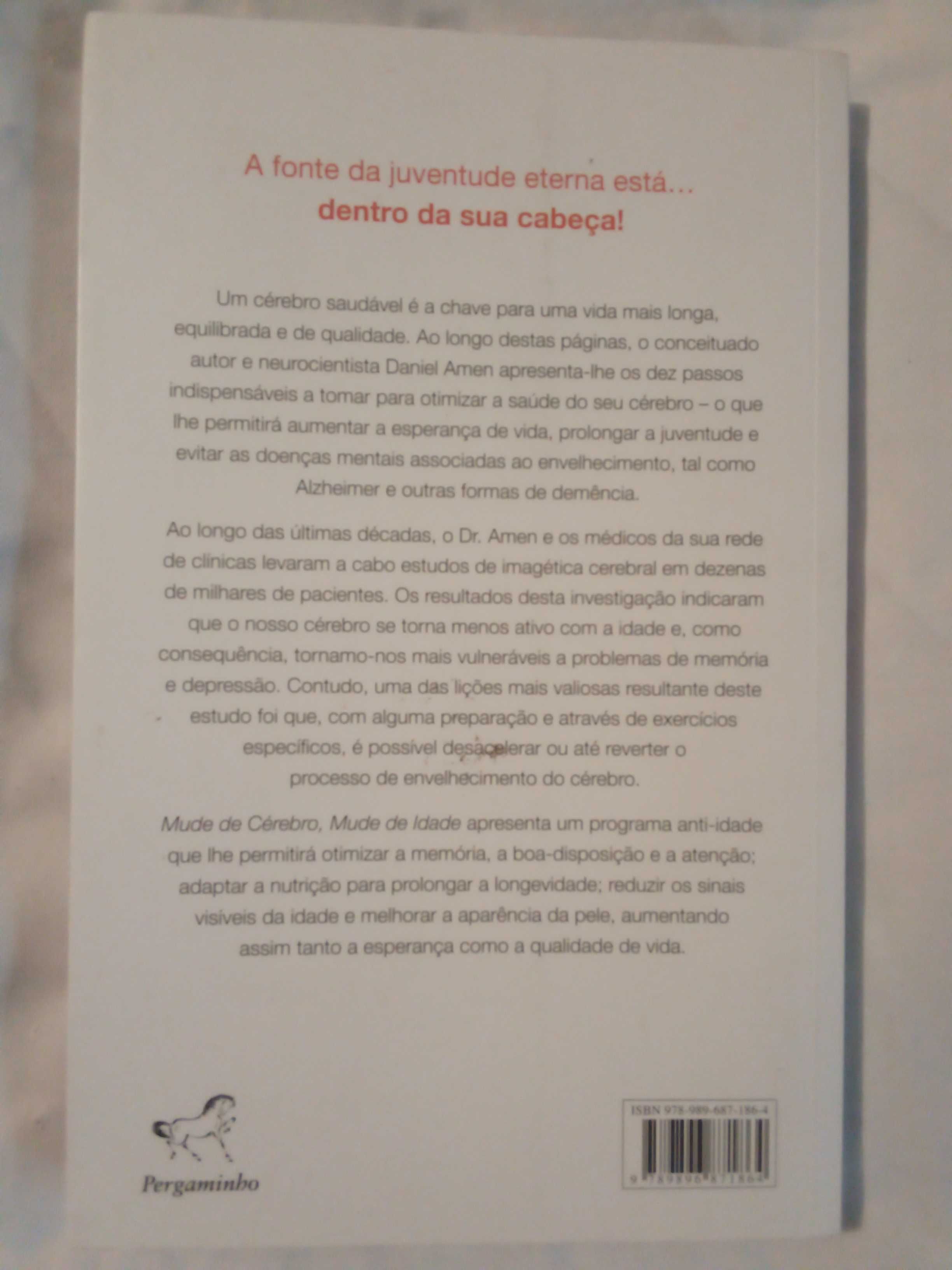 Mude de Cérebro, Mude de Idade | autor: Dr. Daniel G. Amen |