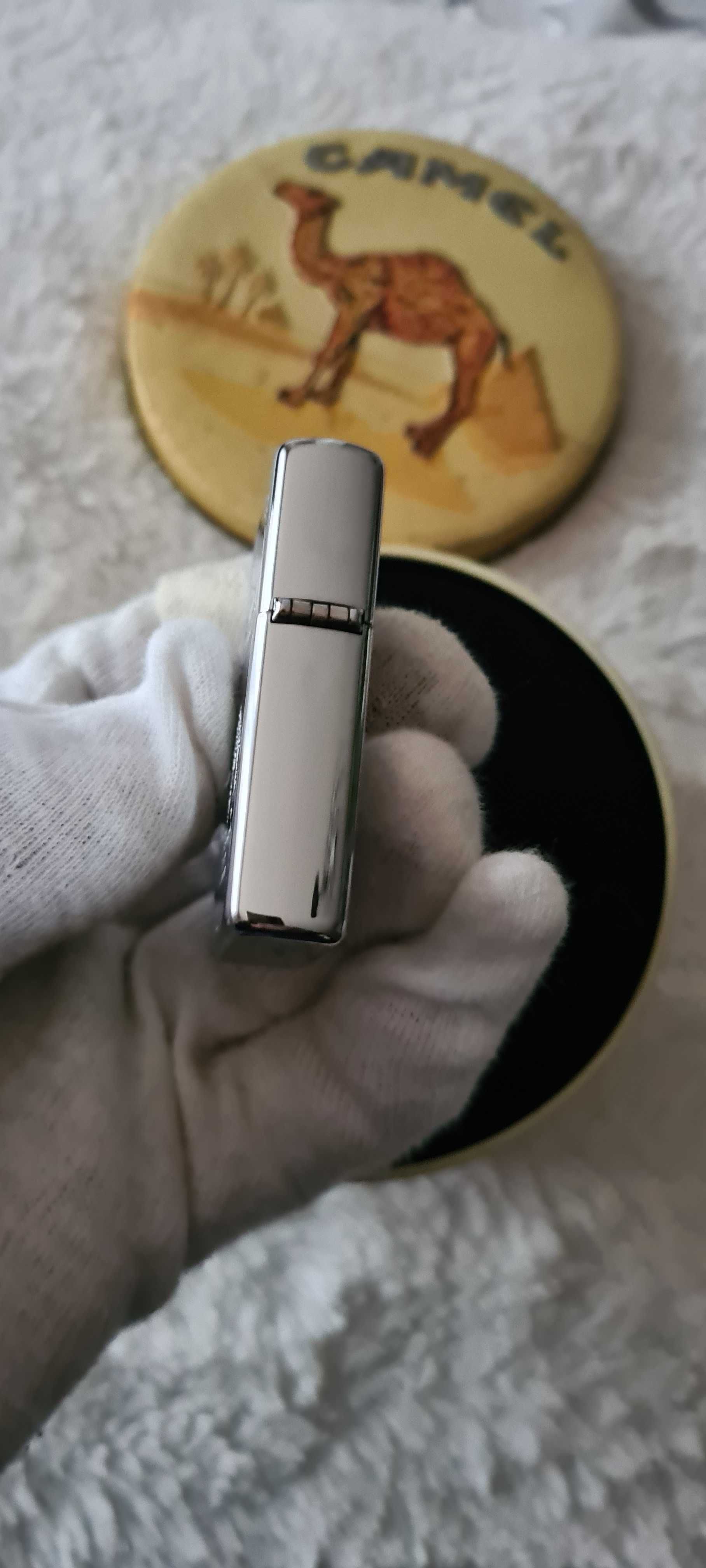 Zapalniczka Zippo CAMEL TURKISH & DOMESTIC Blend Polished 1995r. Nowa