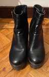 Botas de tornozelo com tacão Pretas