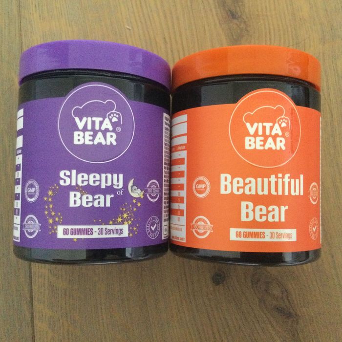Вітаміни для глибокого та здорового сну, шкіри та волосся Vita Bear