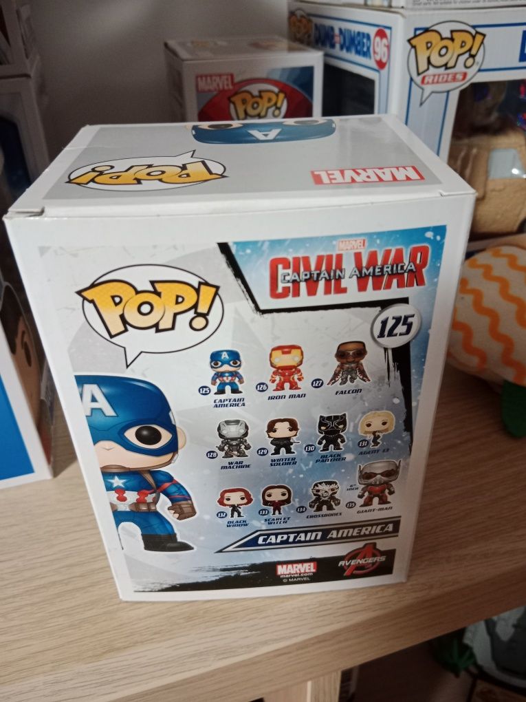 Funko Pop Captain America 125 Avengers