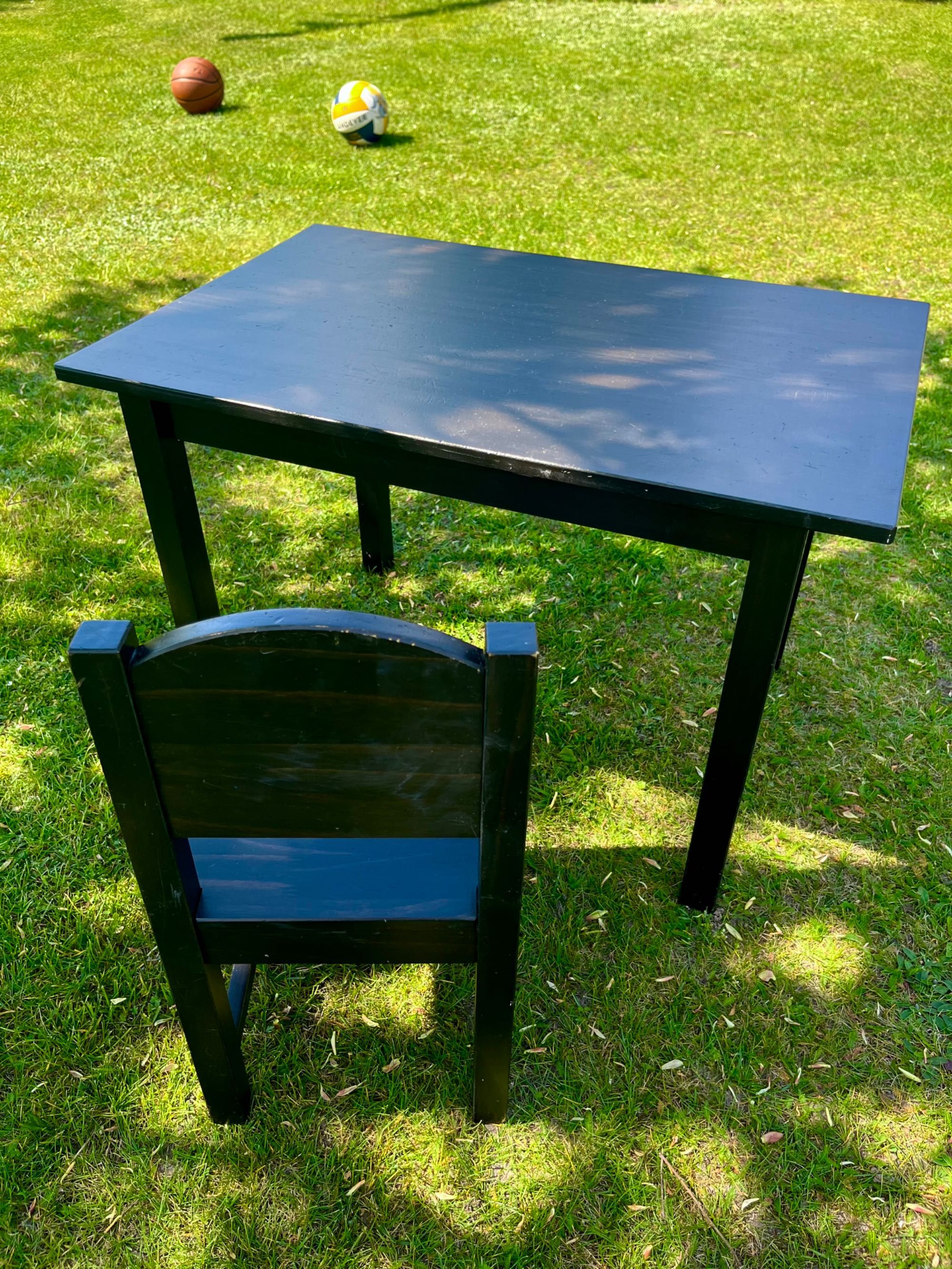 SUNDVIK Stolik dziecięcy + krzesełko 76x50 cm