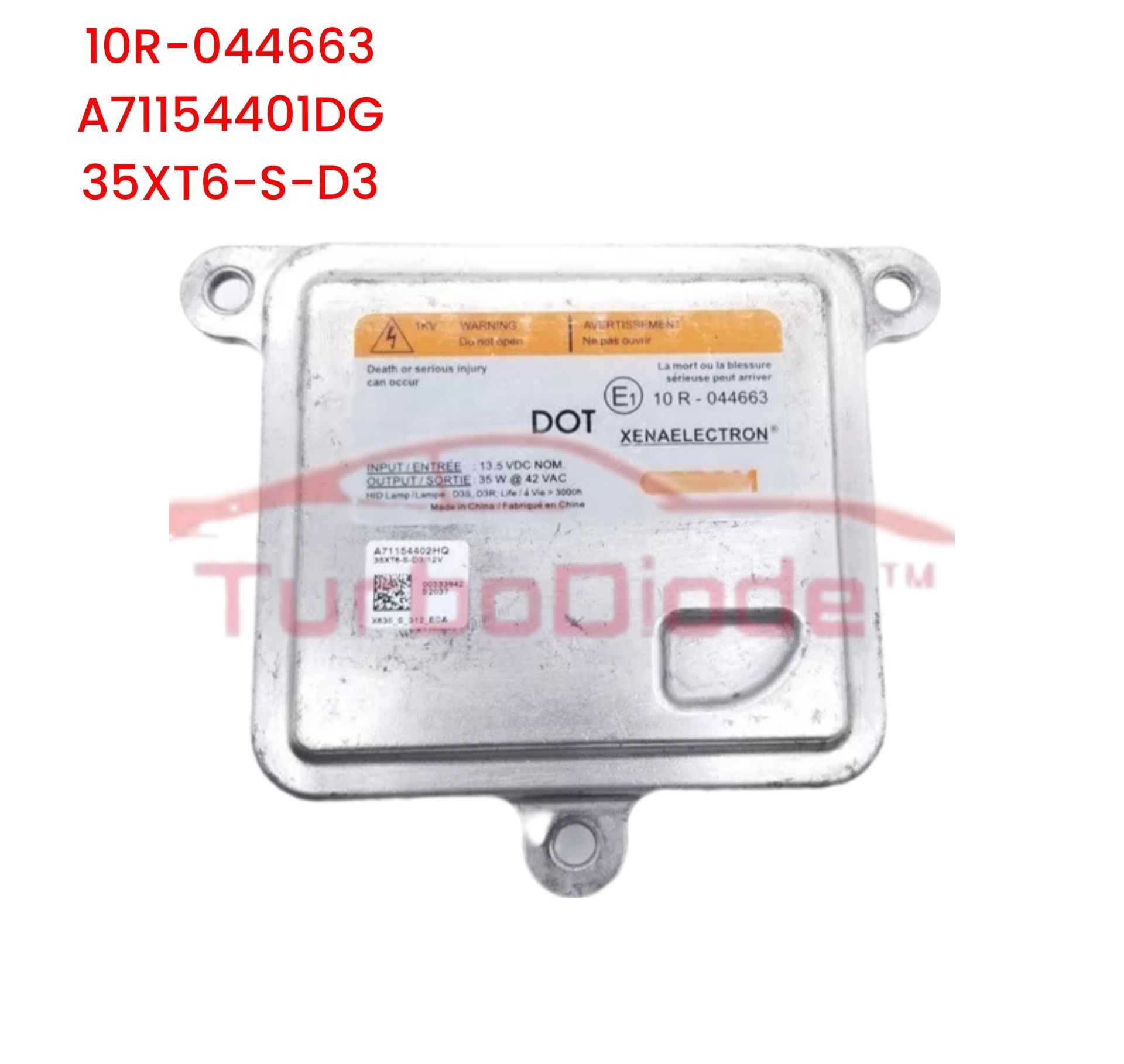 Balastro Xenon Osram Ford Tesla JLR