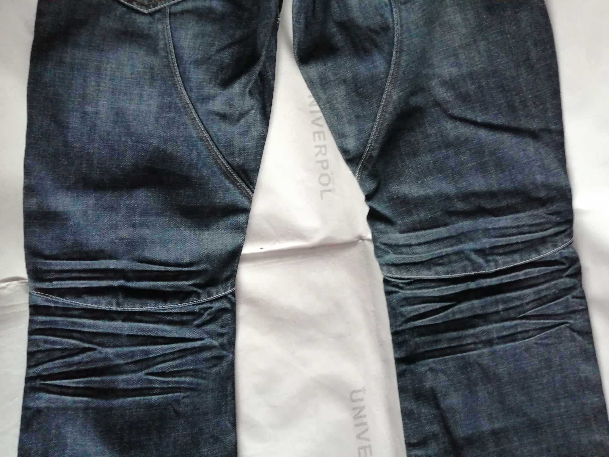 CROSSHATCH Black Label Spodnie Jeans Męskie 30L Bawełna Dżinsy