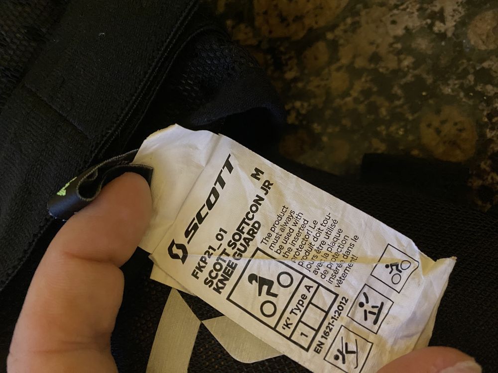Ochraniacze na kolana Junior M Scott