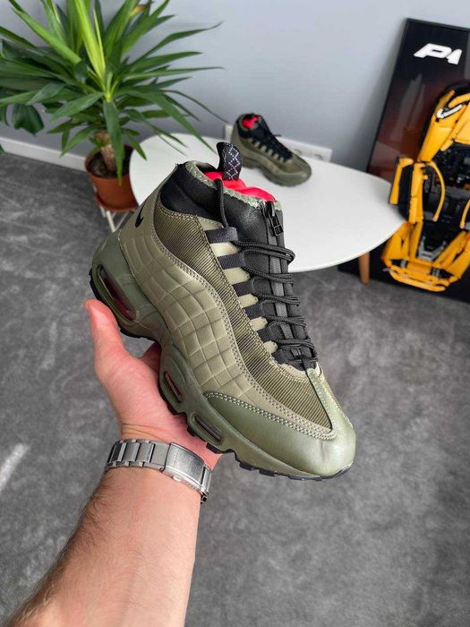 Мужские кроссовки Nike Air Max 95 Sneakerboot 41-45 Термо! Хит Осени!