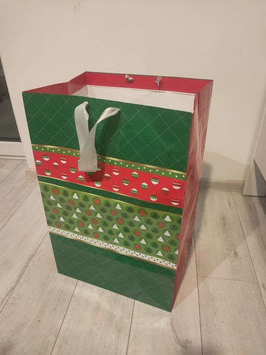 Duża torba prezentowa świąteczna XL