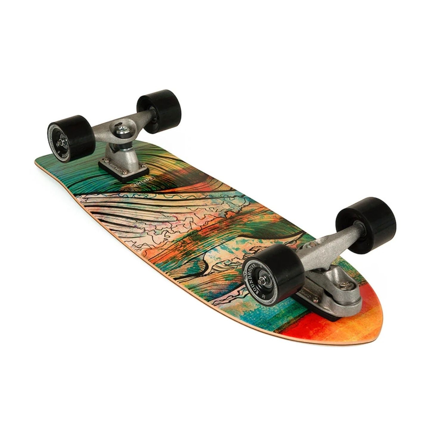 Surfskate Carver Swallow como novo so deck ou completo trucks c7 ou cx