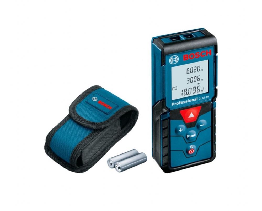 Dalmierz laserowy BOSCH Professional 40M Pamięć pomiarów Miarka Laser