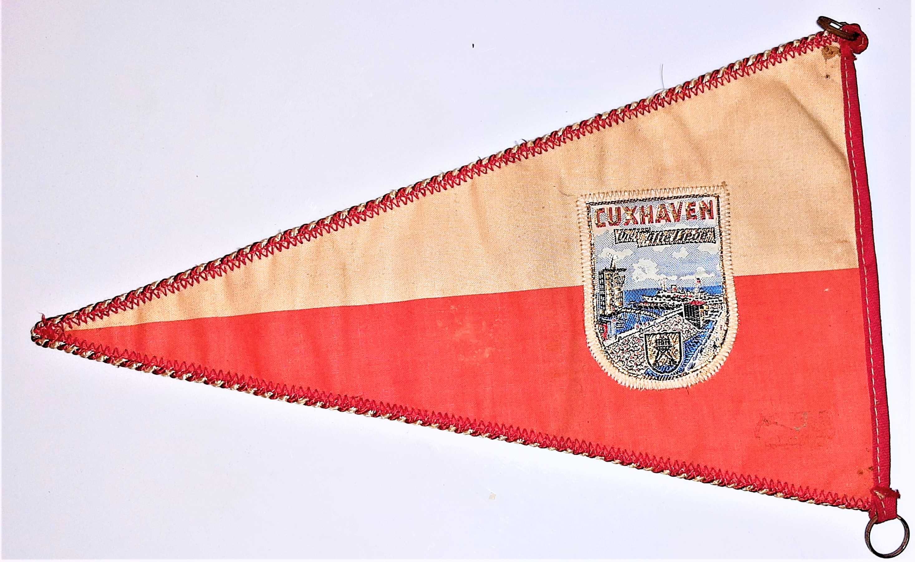Proporczyk Cuxhaven Herb Niemcy Dolna Saksonia oryginalny