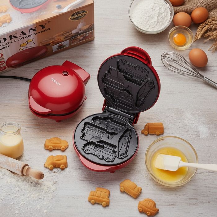 Вафельниця у формі машинки