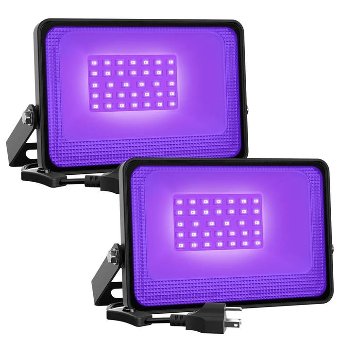 Naświetlacz UV Onforu 2x 30w LED/halloween/inpreza