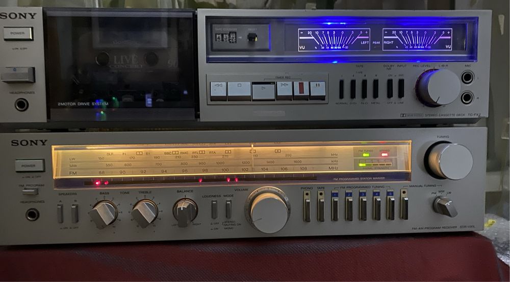 Sony str-vx1l receiver & deck FX2
