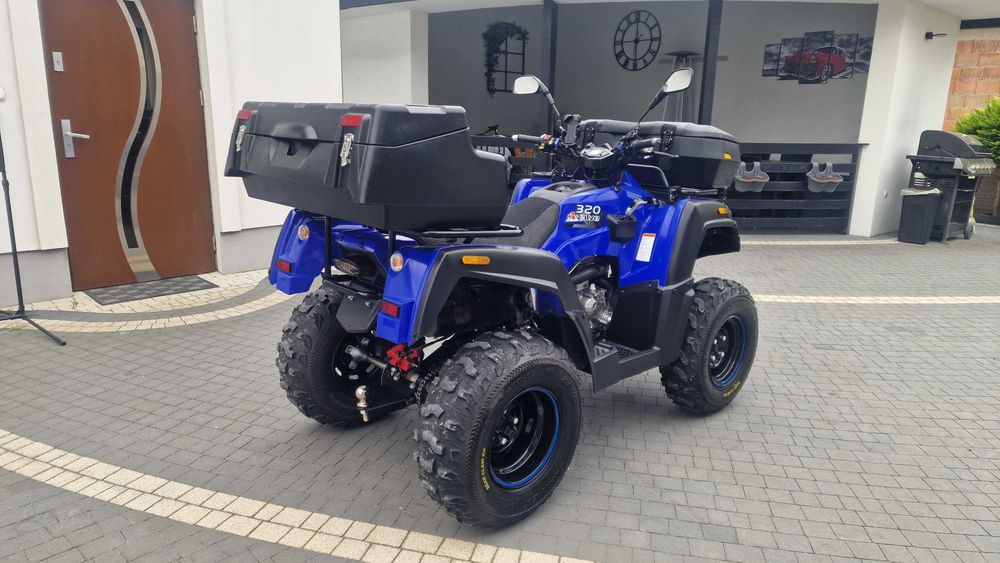 Quad ATV-320U Hercules 15kw L7e Homologacja gotowy do rejestracji