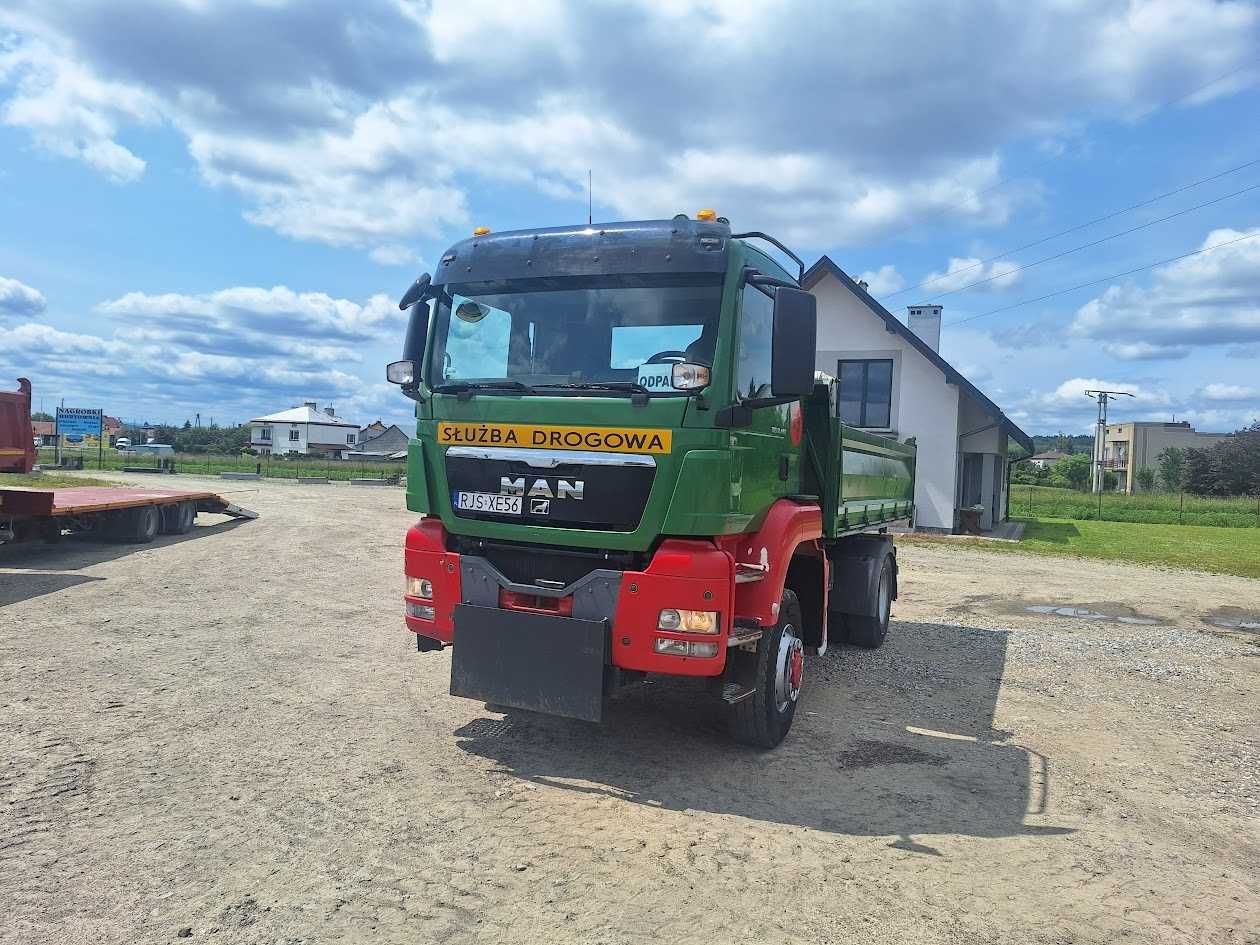 Man Tgs 4x4 Pojazd Specjalny Wywrotka