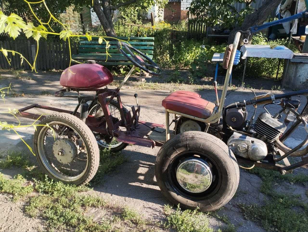 Продам саморобний мінітрактор "Бульба".