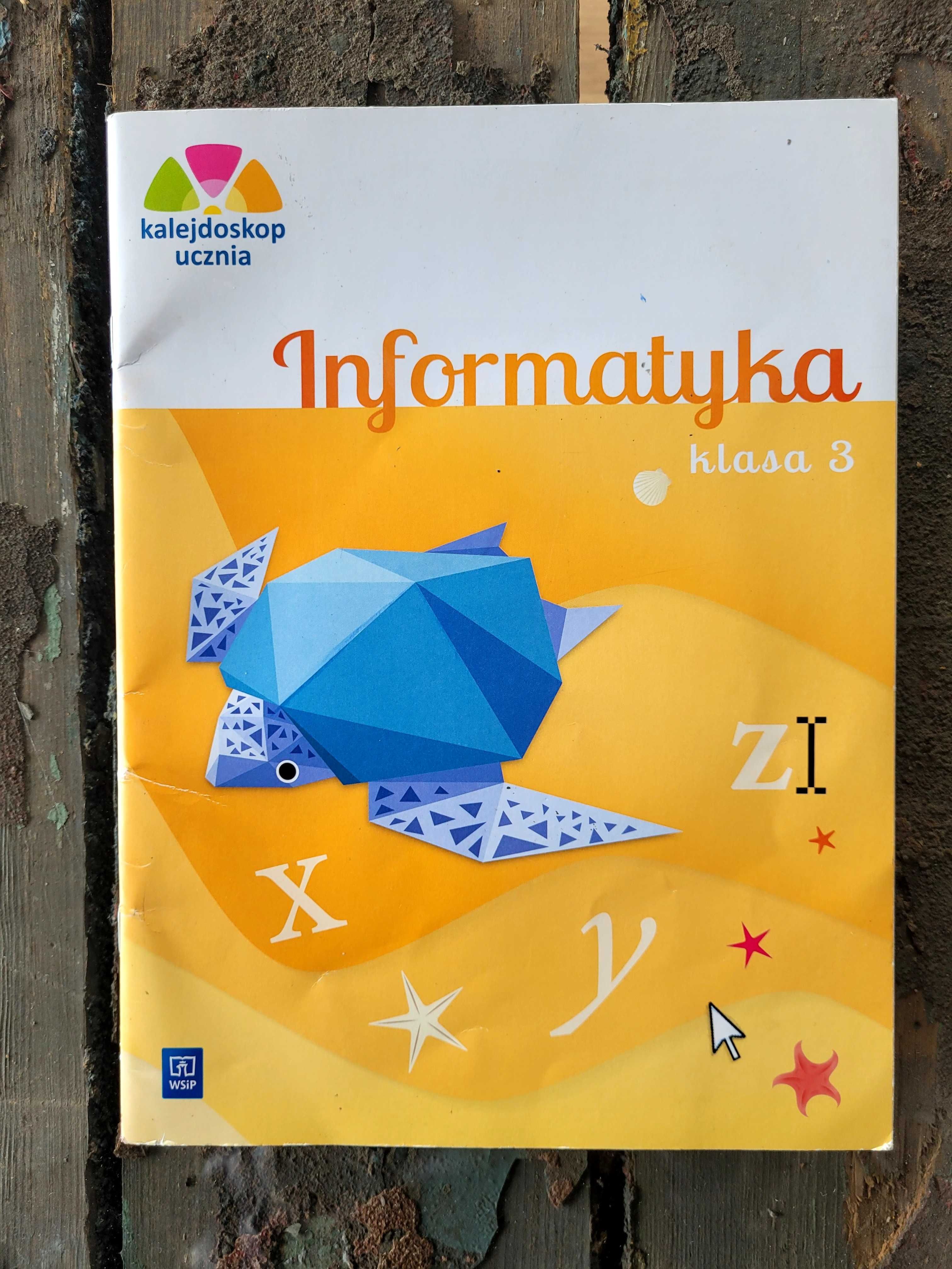 Informatyka klasa 3 kalejdoskop ucznia książka + plyta cd