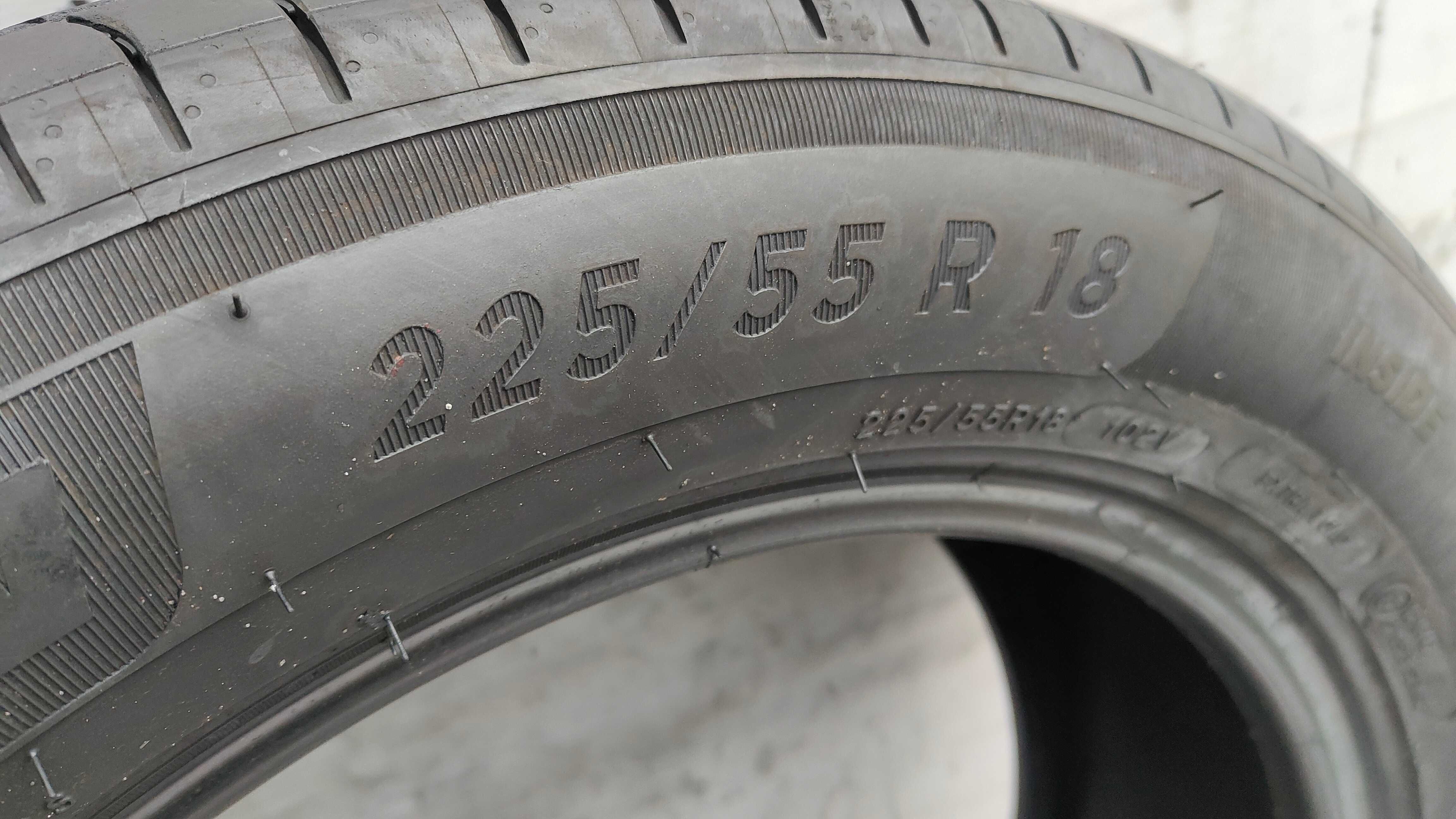 Opony Letnie 225/55/18 Michelin 4szt 2022r MB