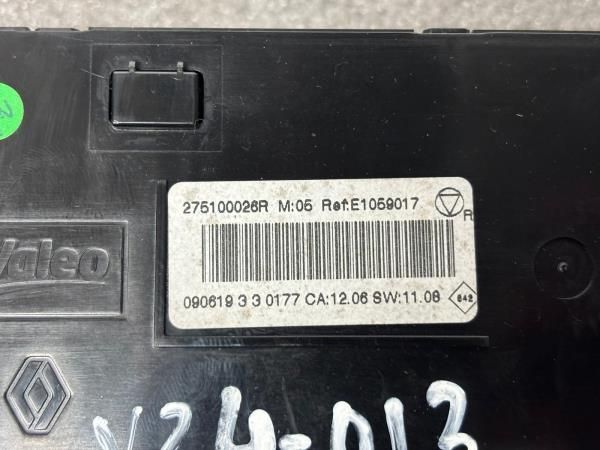 Comando chauffage / sofagem RENAULT Scénic III (JZ0/1_)