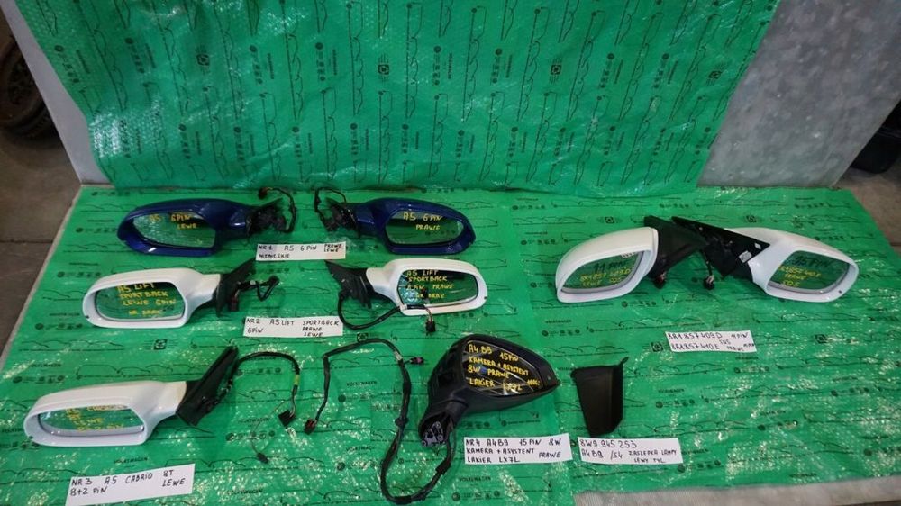 LUSTERKO LEWE PRAWE AUDI A4 B9 A5 Q5 SQ5