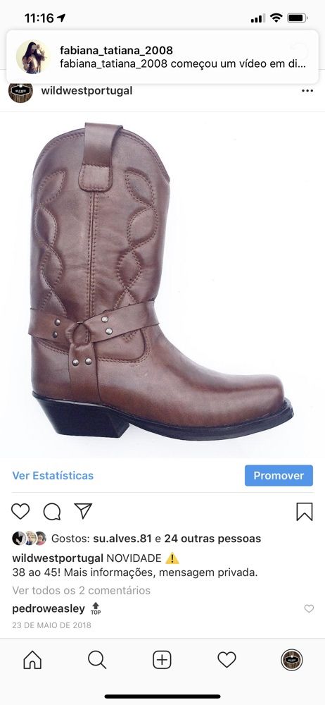 Botas Texanas