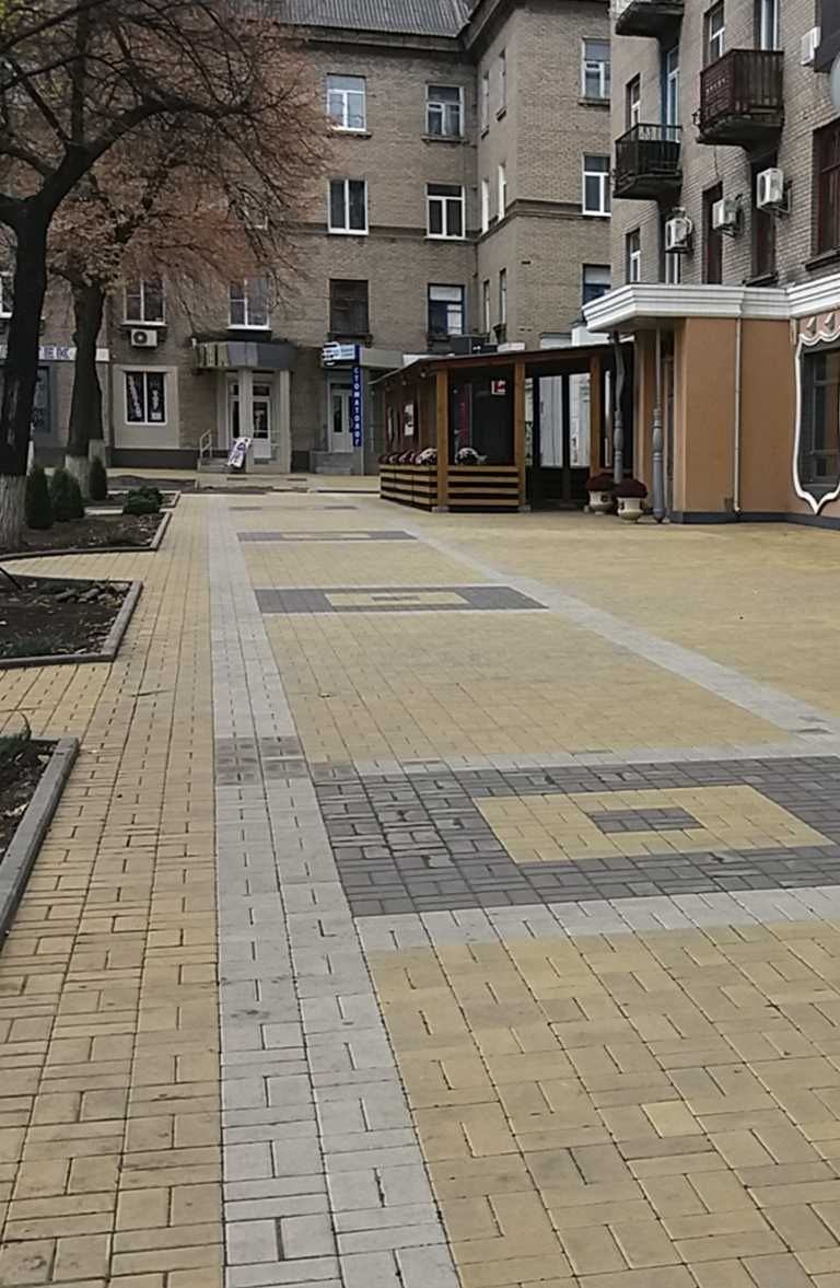 Плитка тротуарна, бруківка "цегла" (кирпичик),  40 мм, 60 мм