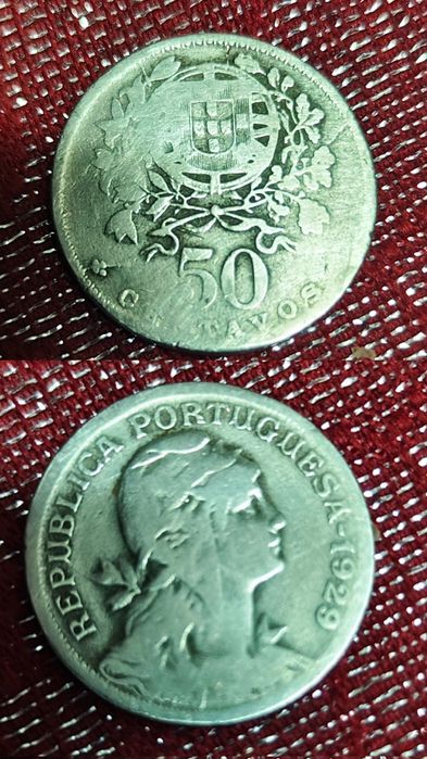 Coleção de moedas antigas