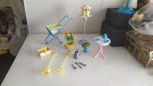 Barbie light up summer garden playset 1999