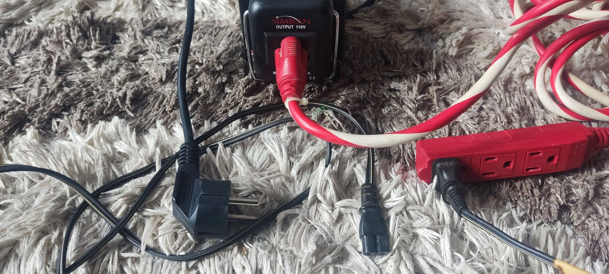 Przetwornica przejściówka transformator Simran 110V-230V