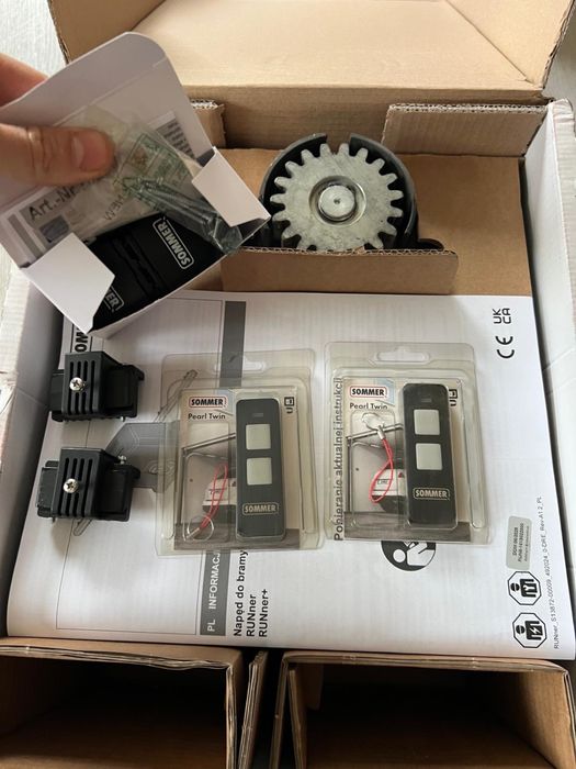 Automat Sonner runner naped do bramy przesuwnej powystawowy