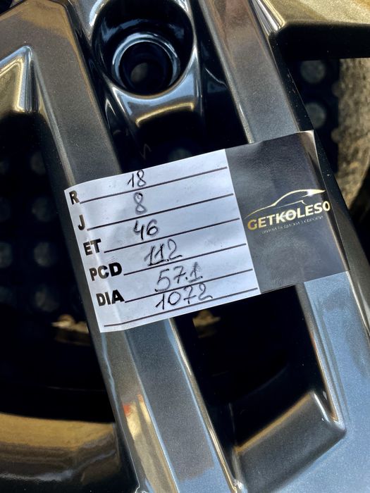 Диски 5/112 r18 Audi оригінал