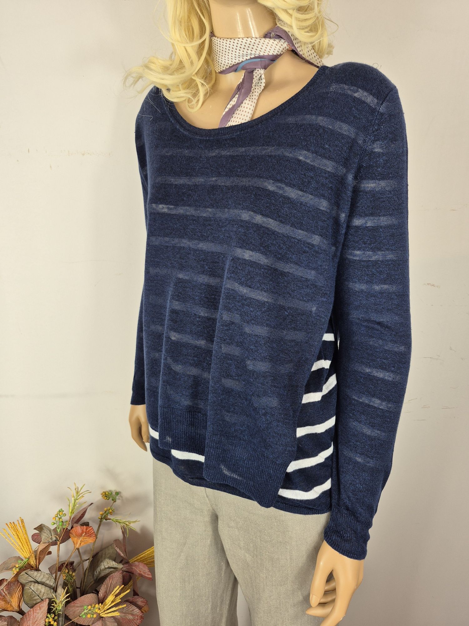 Sweter 100% len  XL Pure