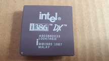 Intel 386 DX 33MHZ Stan idealny Retro.